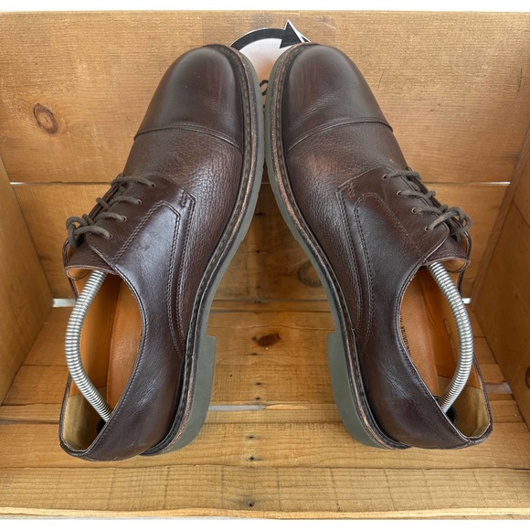 Men’s Mephisto Melchior Cap Toe Oxford Leather Dress Shoes Sz 10.5 Brown Casual main image 10
